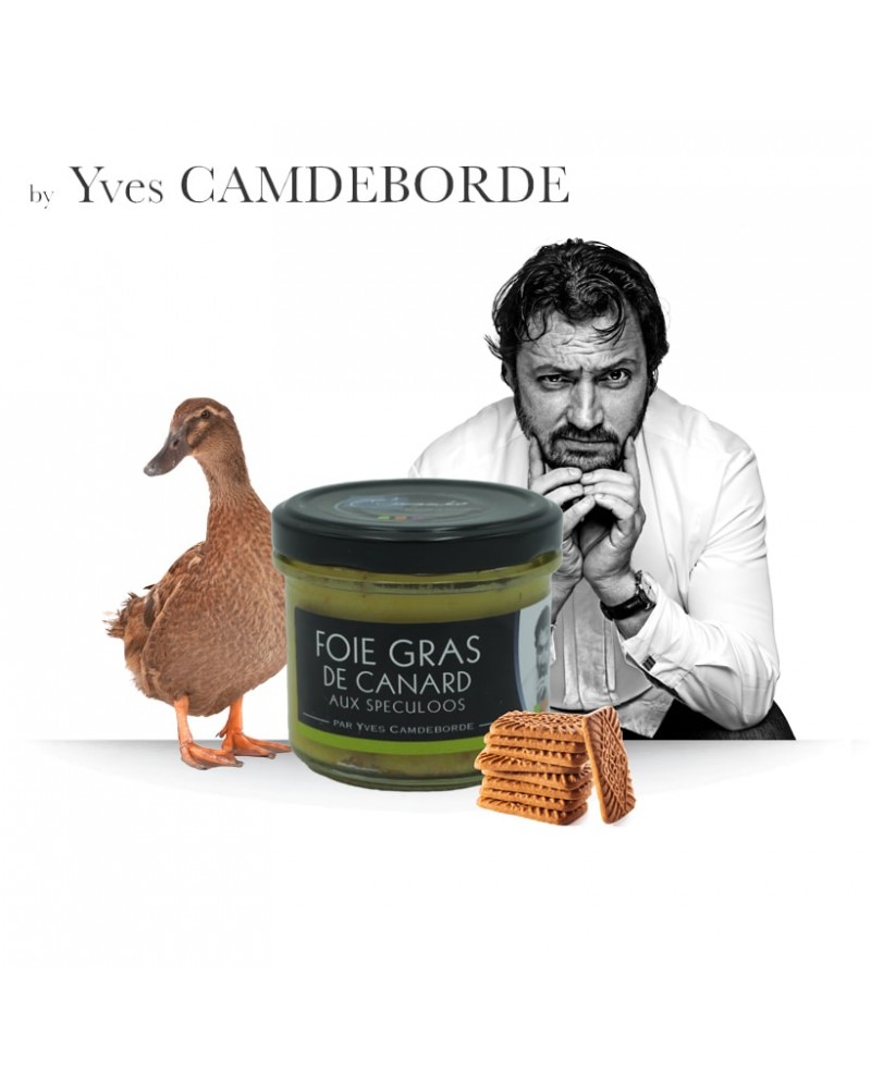 Foie Gras de canard au Spéculoos by Yves Camdeborde