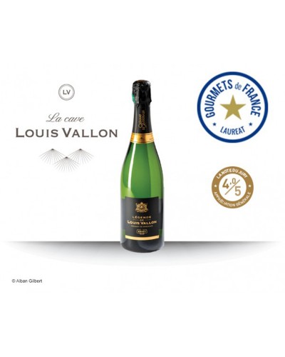 Crémant Blanc Brut 2013 - Légende de Louis Vallon