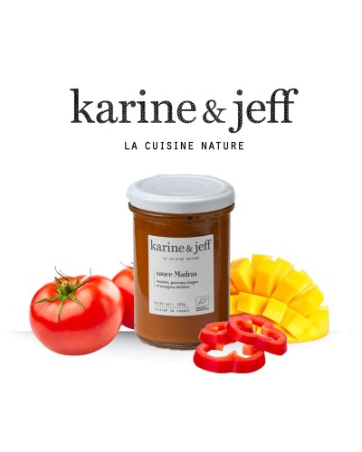 Sauce tomate Madras - Karine & Jeff